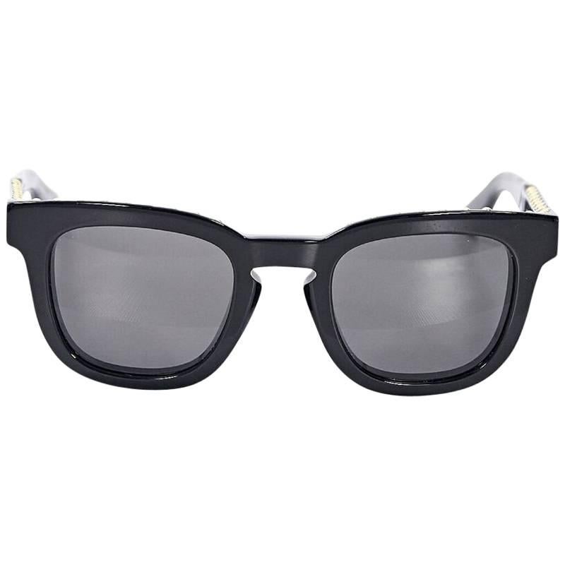 Black Givenchy Studded Square Sunglasses