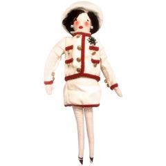 Chanel Doll - Karl Lagerfeld Design for Chanel Display - Extremely Rare