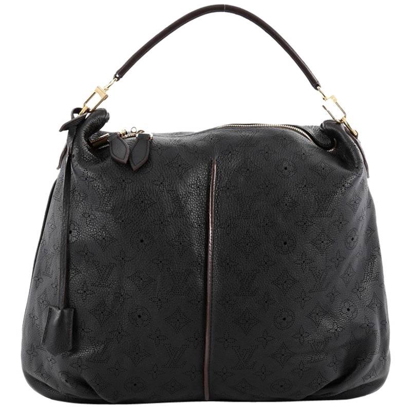 Louis Vuitton Selene Handbag Mahina Leather MM