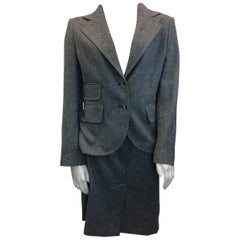 Dolce & Gabanna Tweed Skirt Suit 3