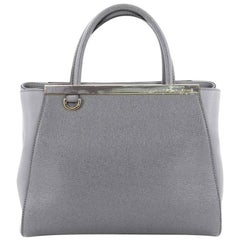 Fendi 2Jours Handbag Leather Petite