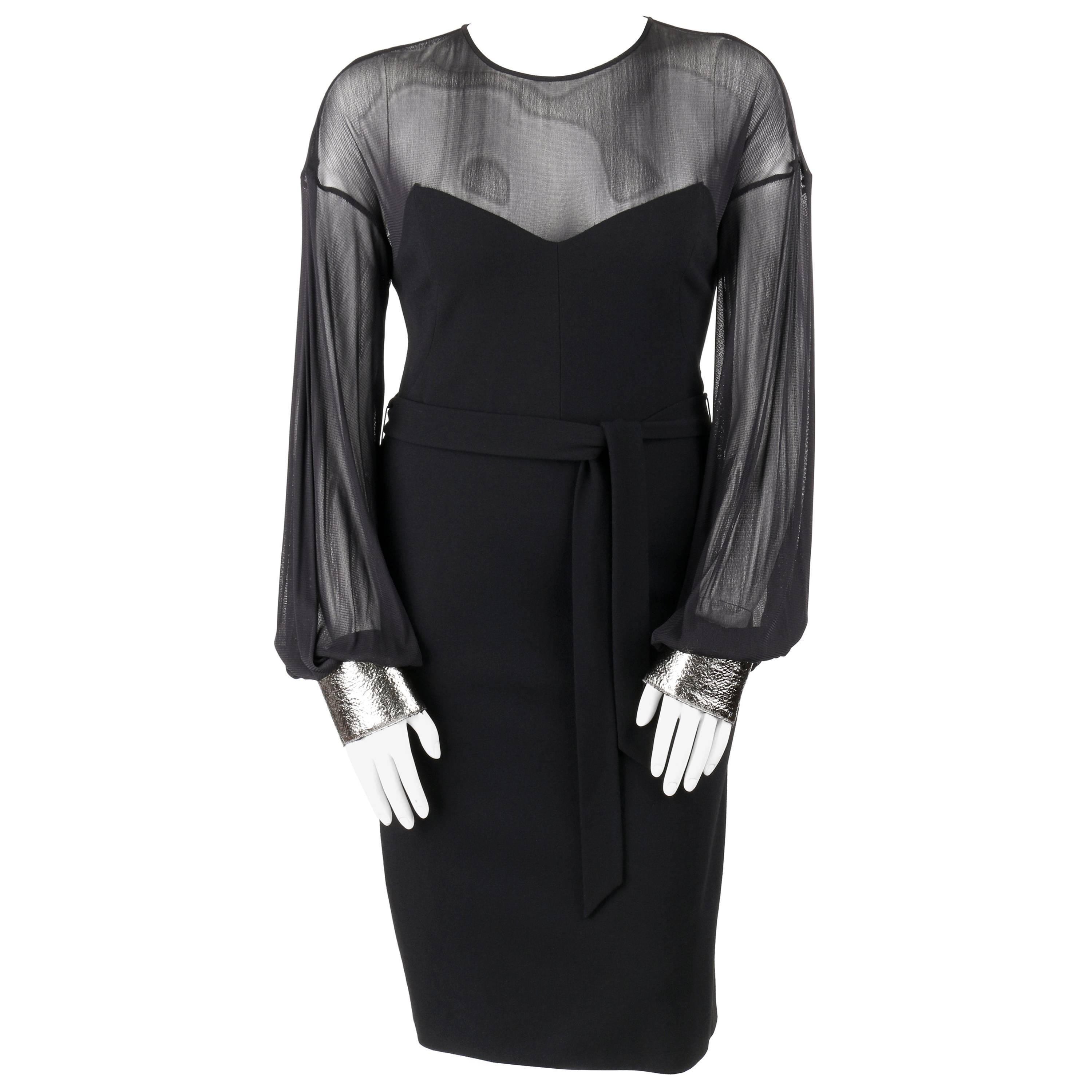 Hussein Chalayan Vintage One Shoulder Dress For Sale at 1stDibs