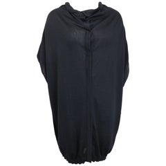 Jil Sander by Raf Simons Cashmere and Silk Sleeveless Oversize Top