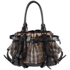 Burberry Prorsum 'The Studded Bag' - beige/black