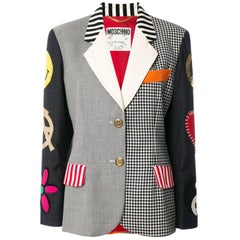 Moschino Couture Multico Patches Blazer 3