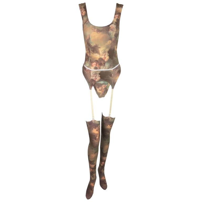 1992年 Vivienne Westwood Sock Shop レオタード 1992 Vivienne Westwood Sock Shop Orb Leotard