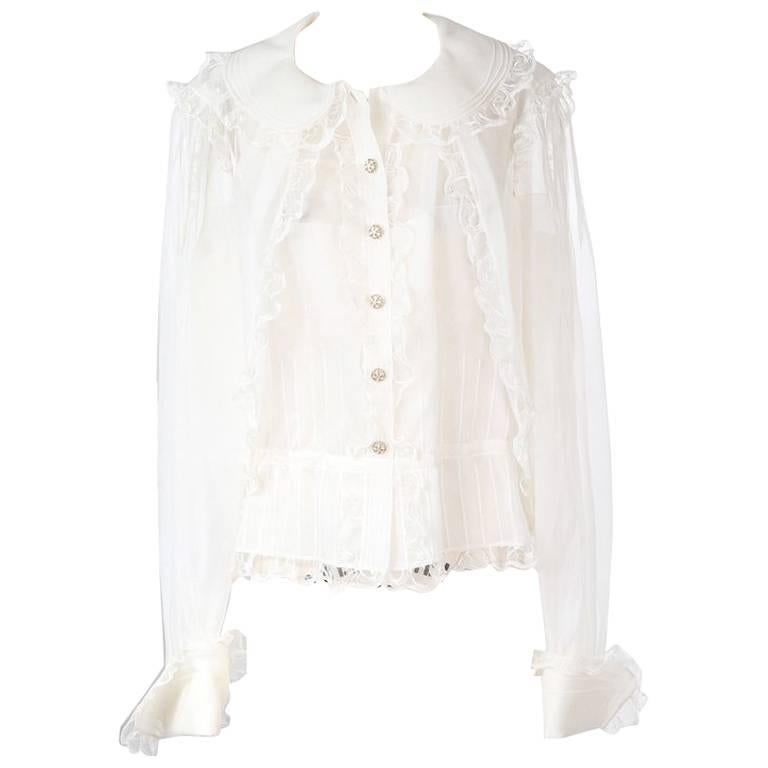 Chanel Silk Blouse Fall/Winter 2008