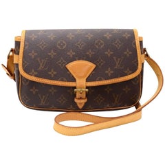 Louis Vuitton Sologne Monogram Canvas Shoulder Bag 