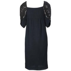 Chanel Sequined Sleeve Dress
