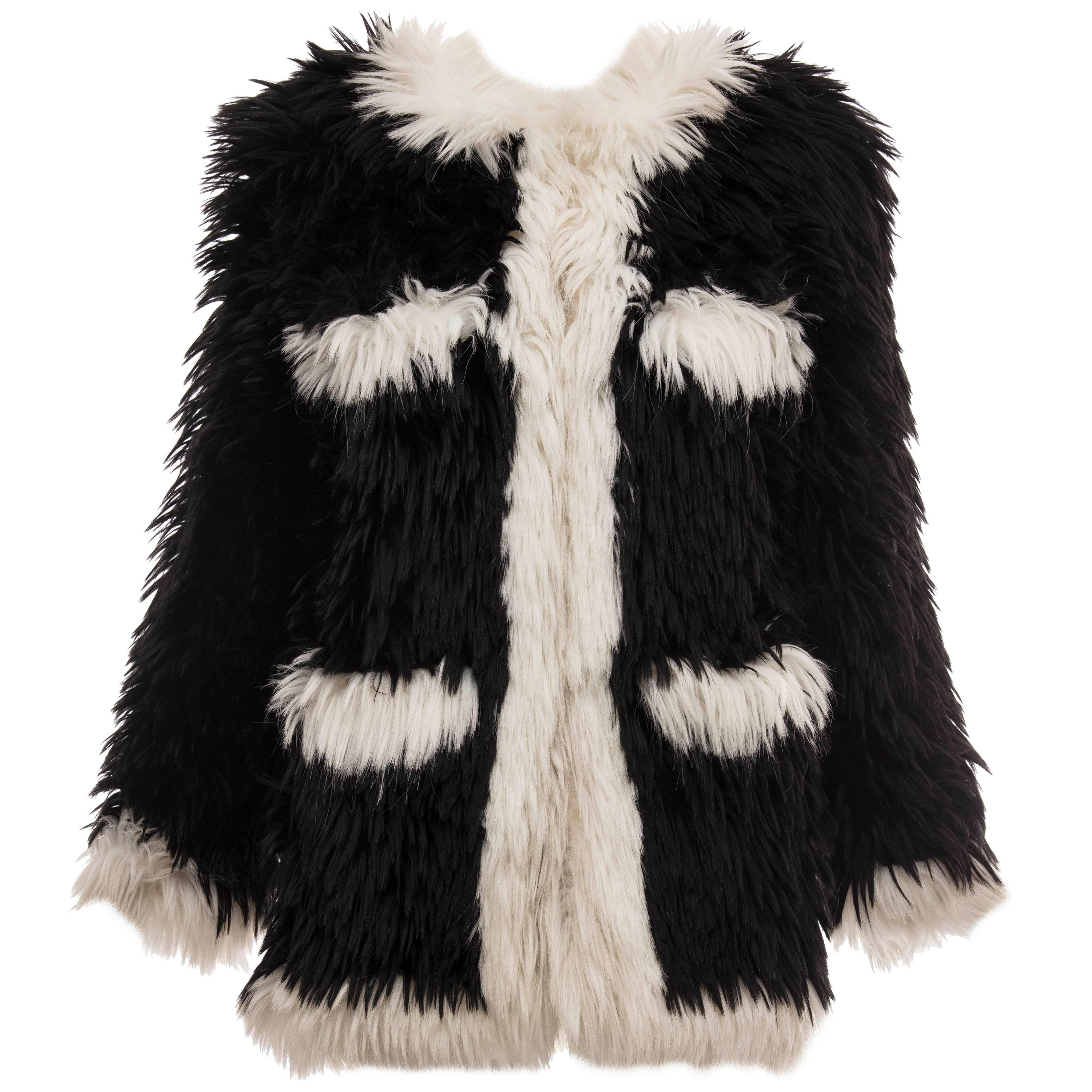 Ysl Pink Fur Jacket - 2 For Sale on 1stDibs