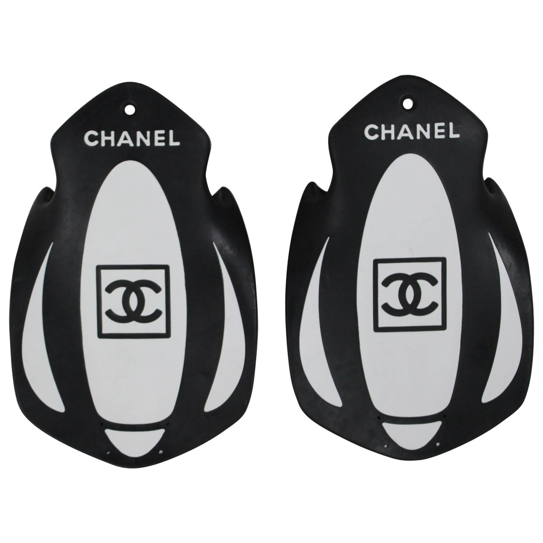 Rare Hard to find Chanel Swimming Fins from the Sport Line