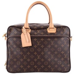 Louis Vuitton Icare Laptop-Tasche aus Segeltuch mit Monogramm