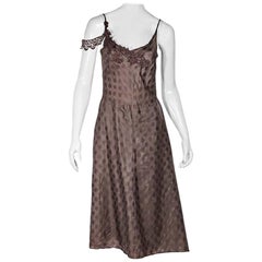 Tan Isabel Marant Polka Dot Dress 7