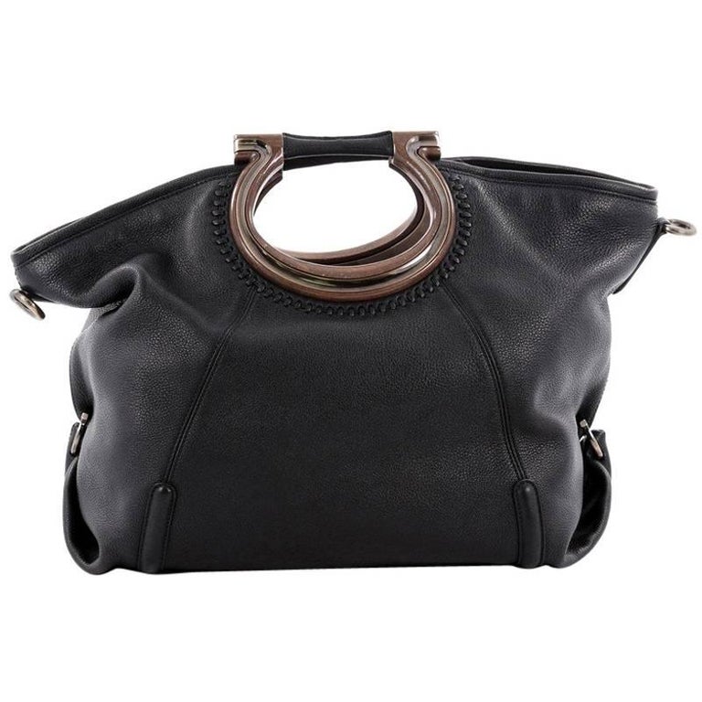 Salvatore Ferragamo Fiammetta Tote Whipstitch Leather at 1stDibs | salvatore  ferragamo fiammetta bag, ferragamo big bag