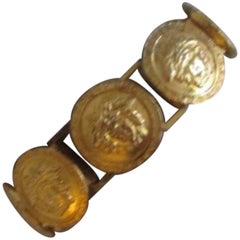 Vintage gianni versace medusa bracelet