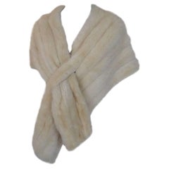 mink fur stole