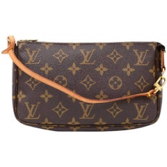 Louis Vuitton Pochette Accessories Monogram Canvas Hand Bag