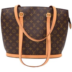 Louis Vuitton Babylone Monogram Canvas Tote Shoulder Bag