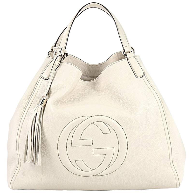 Gucci Soho Shoulder Bag Leather Large