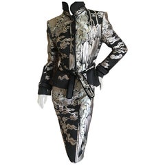 Yves Saint Laurent by Tom Ford 2004 Chinoiserie Jacquard Suit 7