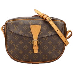 LOUIS VUITTON Monogram Jeune Fille GM Shoulder Bag Vintage M51225 LV Auth  rd3579 Cloth ref.718436 - Joli Closet