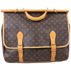 Retro 1990's Louis Vuitton Sac Chasse Monogram Canvas Luggage