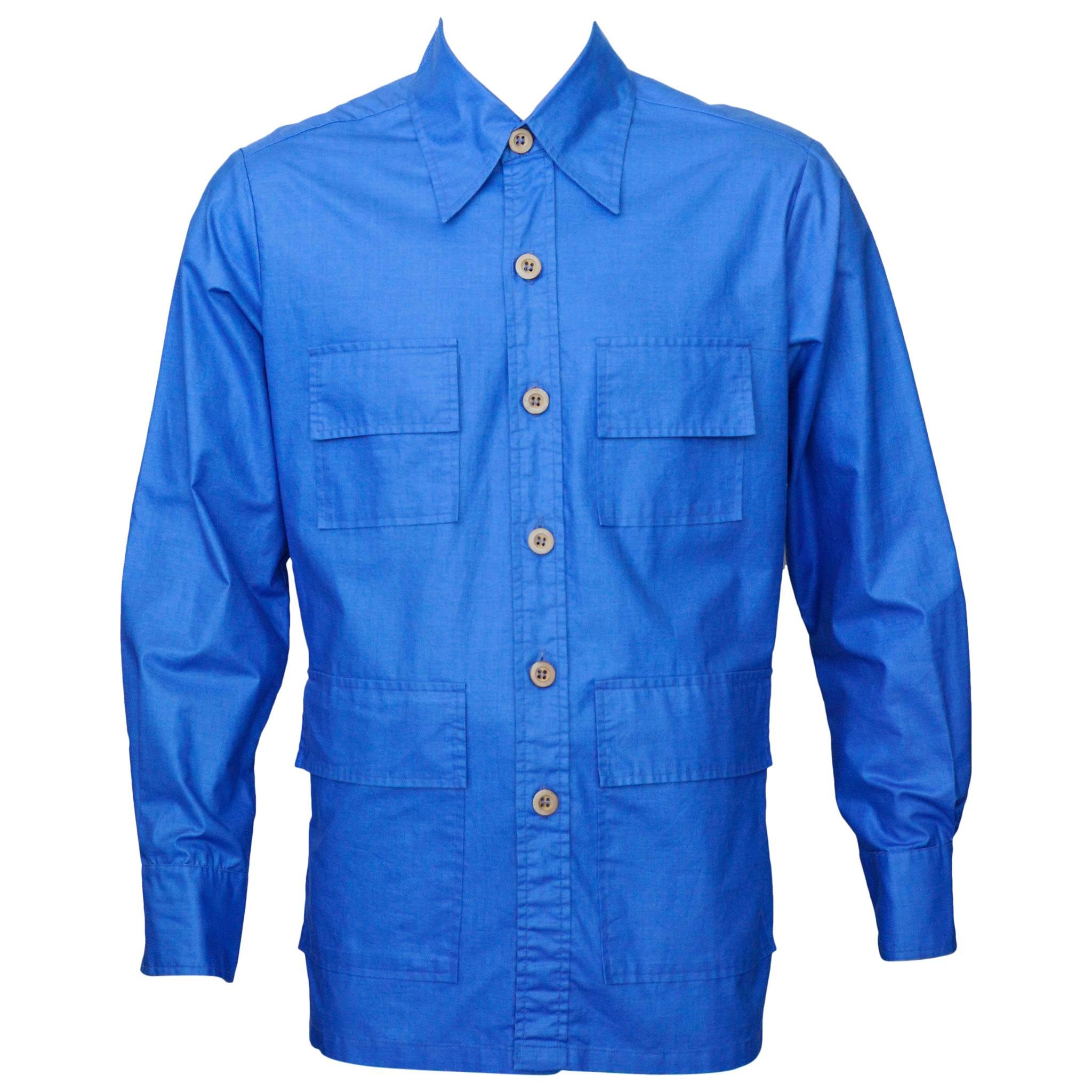 Bill Blass For Bonwit Teller Safari Shirt Jacket
