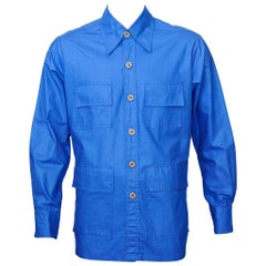 Retro Bill Blass For Bonwit Teller Safari Shirt Jacket