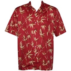 Used Ralph Lauren Polo Bamboo Print Shirt