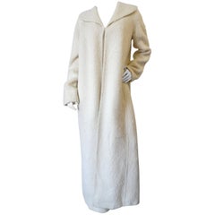 2000s Gianfranco Ferre Long Fur Swing Coat 10