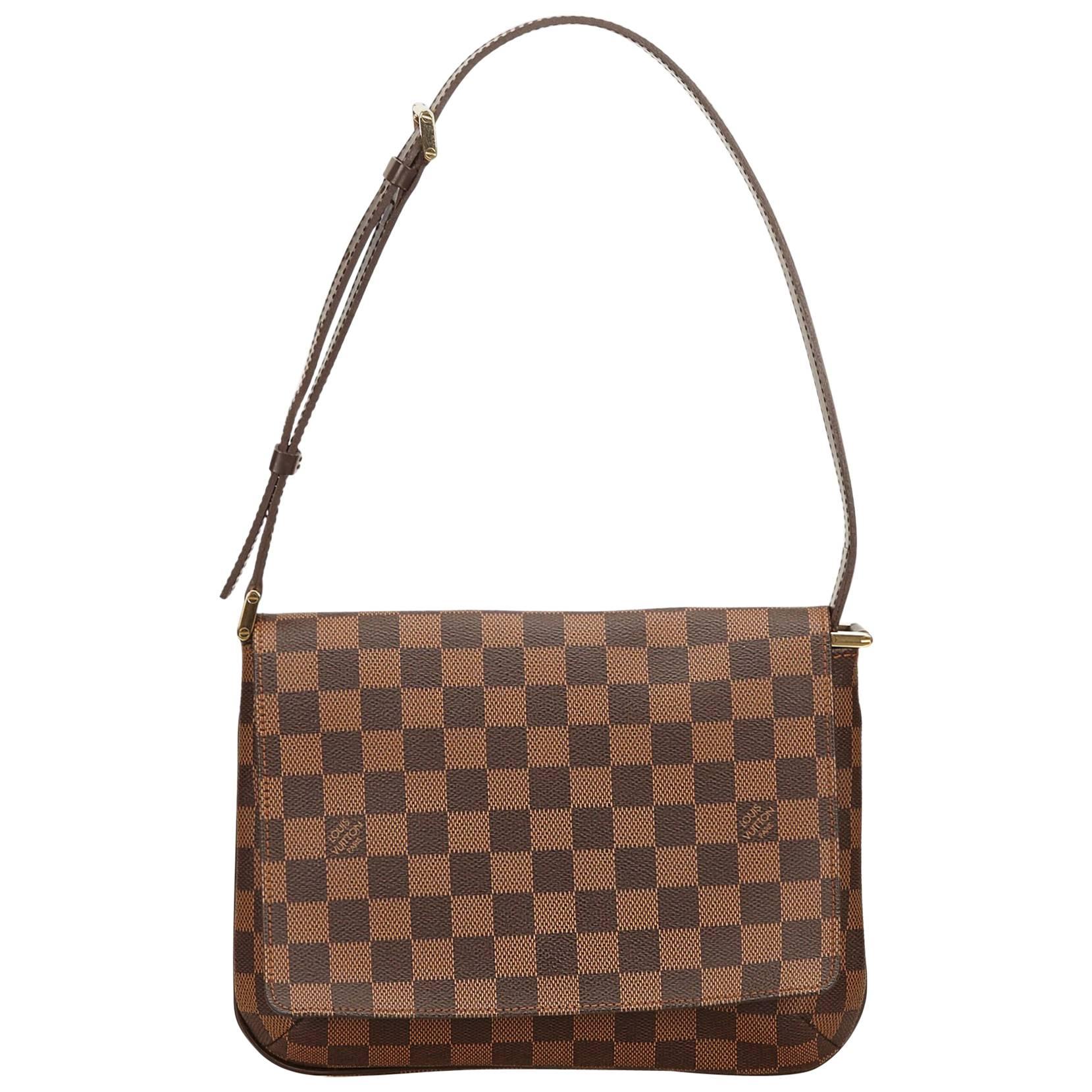 Louis Vuitton Brown Damier Ebene Musette Tango