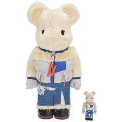 Sacai AW 2017 Medicom Bearbrick 400% 100% Set Colette Paris Exclusive New