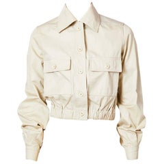 Yves Saint Laurent Khaki Blouson 