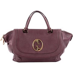 Gucci 1973 Top Handle Bag Leather Medium
