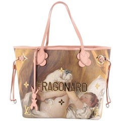 Louis Vuitton Neverfull NM Tote Limited Edition Jeff Koons Fragonard Prin