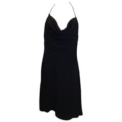 Armani Collezioni NWT Beaded Halter Dress