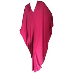 Vintage Halston IV Rich Red Dorian Caftan