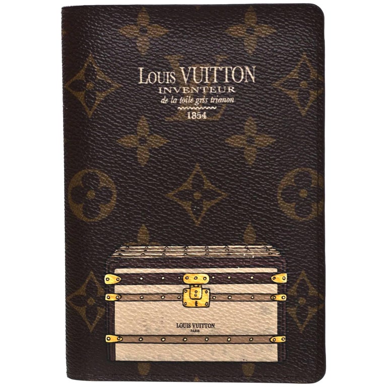 Louis Vuitton Monogram Limited Edition Trunks and Locks Passport