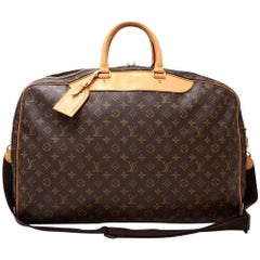Louis Vuitton Alize 2 Poches Monogram Canvas Travel Bag + Strap