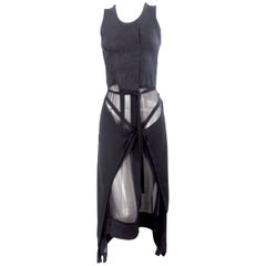 Comme des Garcons 1994 Collection Apron Skirt Dress