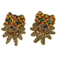 Tataborello Pierced Lion Earrings