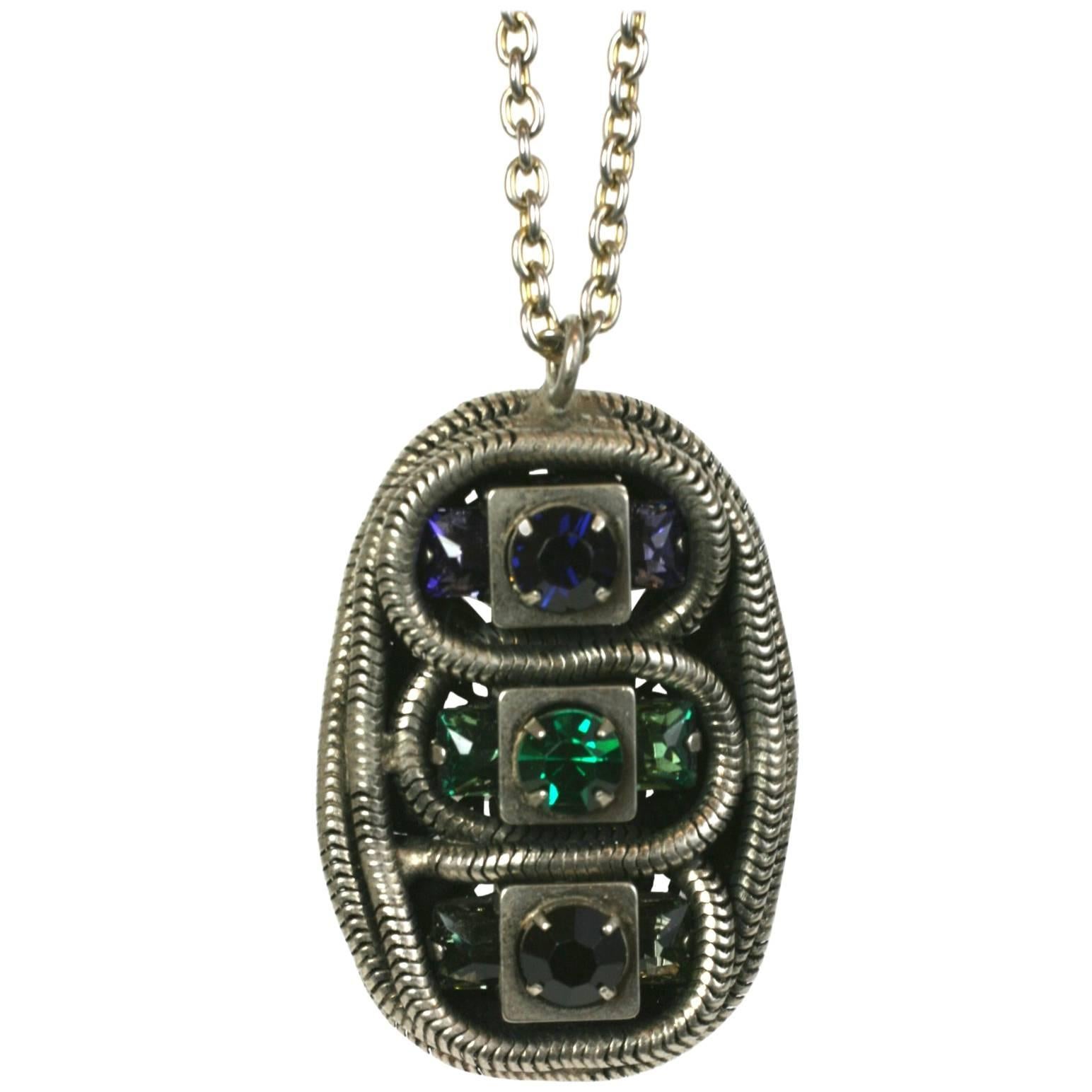 Yves Saint Laurent Scemama Early Pendant, 1970s For Sale