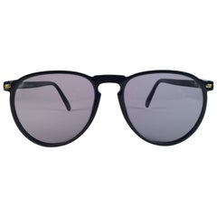 New Vintage Dior Monsieur 2315 Black 1970's Sunglasses Made in France
