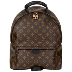 2016 Louis Vuitton Brown Monogram Coated Canvas Palm Springs Backpack MM