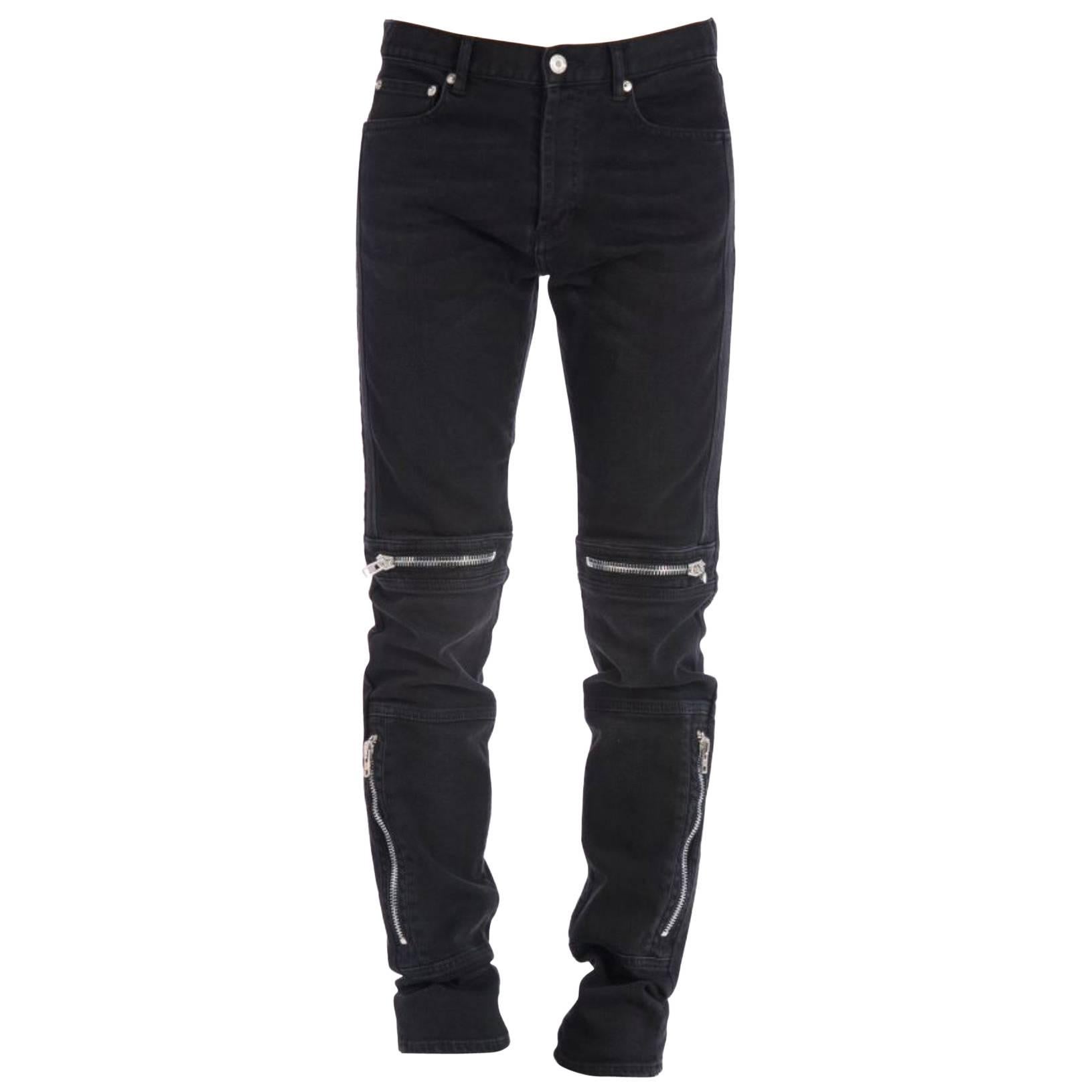 Givenchy Zip Detail Jeans (Size - 34) For Sale