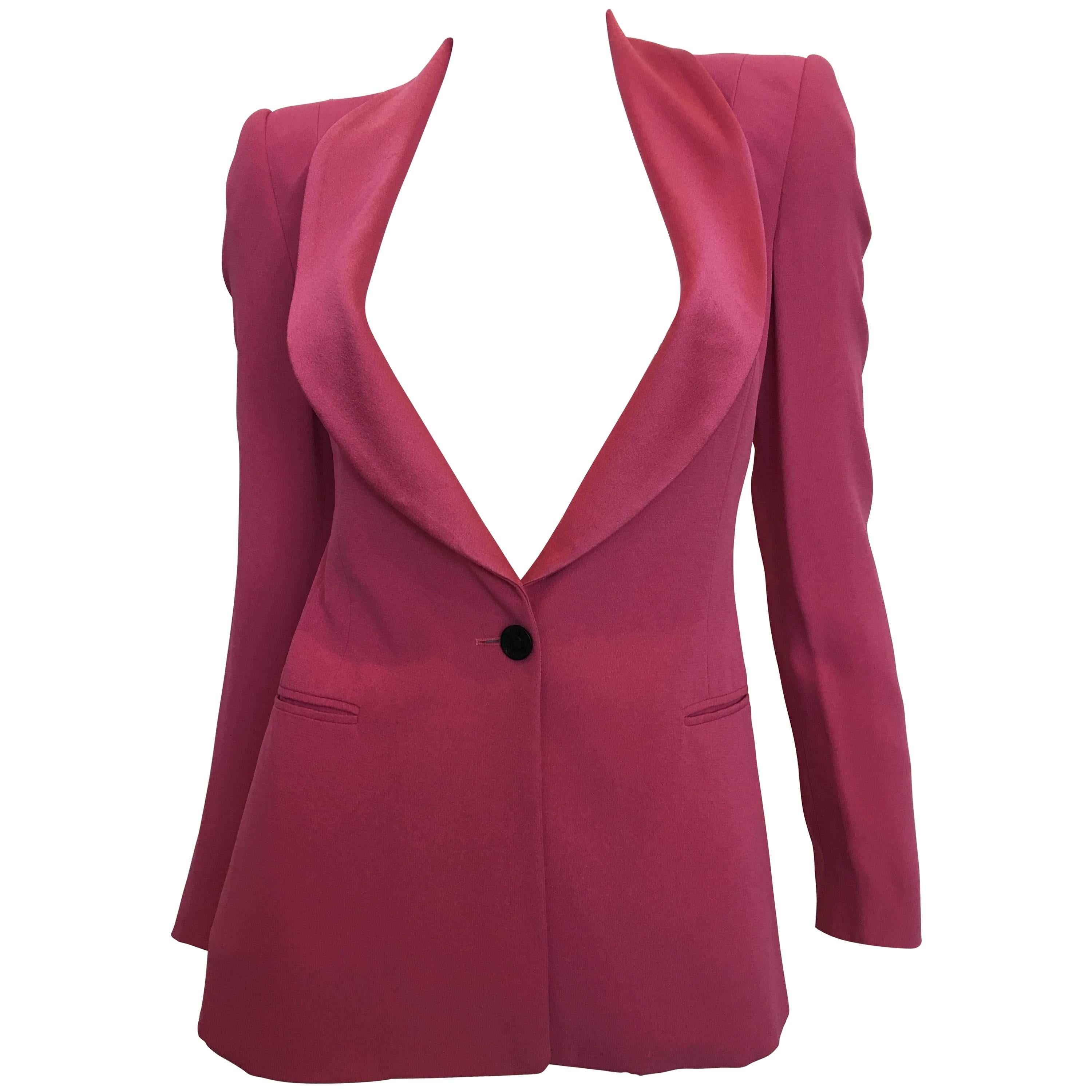 Bella Frued Pink Tux Style Jacket