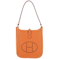 Hermes Short Strap Evelyne Shoulder Bag Epsom TPM