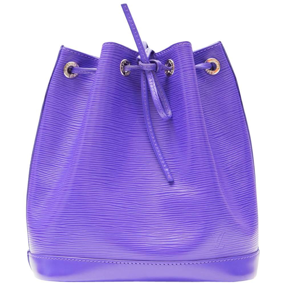Louis Vuitton Purple Petit Noe Bag