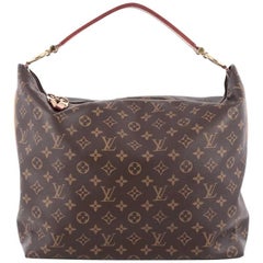 Louis Vuitton Sully Handbag Monogram Canvas MM