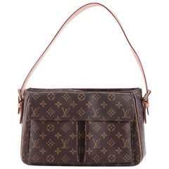 LOUIS VUITTON Shoulder Bag M51163 Viva Cite GM Monogram canvas Brown B –